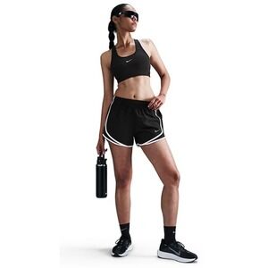Nike Dr-Fit Tempo Womens Size S Running Shorts Black White 831558-011 Briefs NWT